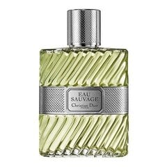 Парфюмерная вода Christian Dior Eau Sauvage EDT для мужчин 200 мл цена и информация | Мужские духи | 220.lv