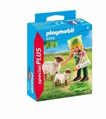 9356 PLAYMOBIL® Special Plus, Lauksaimnieks ar aitām cena un informācija | Konstruktori | 220.lv