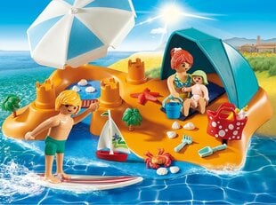 9425 PLAYMOBIL® Family Fun, Семейный день на пляже цена и информация | Kонструкторы | 220.lv
