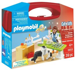 5653 PLAYMOBIL® City Life, Ветеринарная клиника цена и информация | Конструкторы и кубики | 220.lv