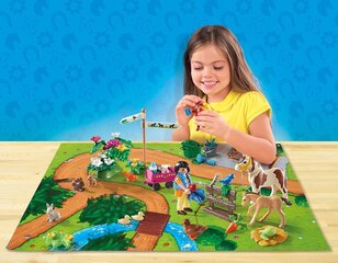 9331 PLAYMOBIL® Play Map, Zirgu pastaiga cena un informācija | Konstruktori | 220.lv