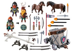 9341 PLAYMOBIL® Knights, Katapulta un zirgi cena un informācija | Konstruktori | 220.lv