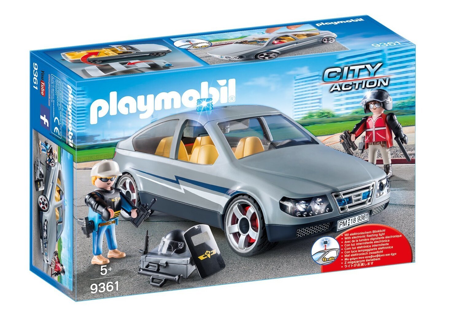 9361 PLAYMOBIL® City Action, Glābšanas mašīna цена и информация | Konstruktori | 220.lv