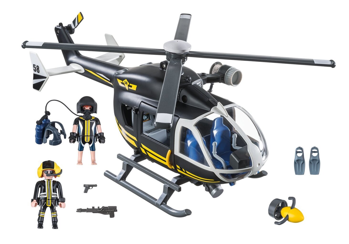 9363 PLAYMOBIL® City Action, Glābšanas helikopters cena un informācija | Konstruktori | 220.lv