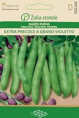 DĀRZA PUPAS EXTRA PRECOCE A GRANO VIOLETTO цена и информация | Семена овощей, ягод | 220.lv