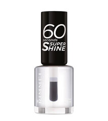 Rimmel London 60 Seconds Super Shine nagu laka 8 ml, 740 Clear cena un informācija | Nagu lakas, stiprinātāji | 220.lv