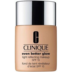 Жидкая основа для макияжа Clinique Even Better Glow Light Reflecting SPF15 30 мл цена и информация | Пудры, базы под макияж | 220.lv