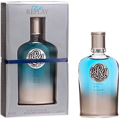 Туалетная вода Replay True for Him EDT для мужчин 50 мл цена и информация | Мужские духи | 220.lv