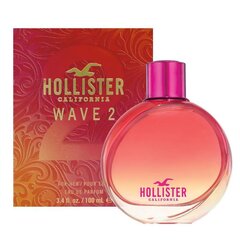 Парфюмированная вода Hollister California Wave 2 EDP для женщин 100 мл цена и информация | Женские духи Lovely Me, 50 мл | 220.lv