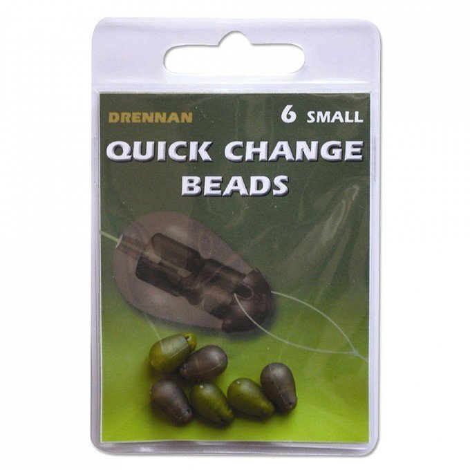 Savienojuma elementi zvejai Drennan Quick Change Beads Small, 6 gab цена и информация | Makšķerēšanas āķi | 220.lv