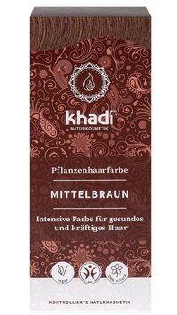 Растительные краски для волос Khadi, средне коричневый цвет цена и информация | Краска для волос | 220.lv