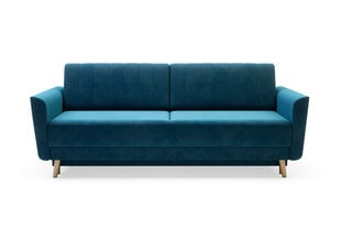 Dīvāns Amber, zils cena un informācija | Dīvāni | 220.lv