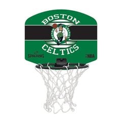 Mini basketbola grozs Spalding NBA Boston Celtics 77-651Z cena un informācija | Basketbola grozi | 220.lv