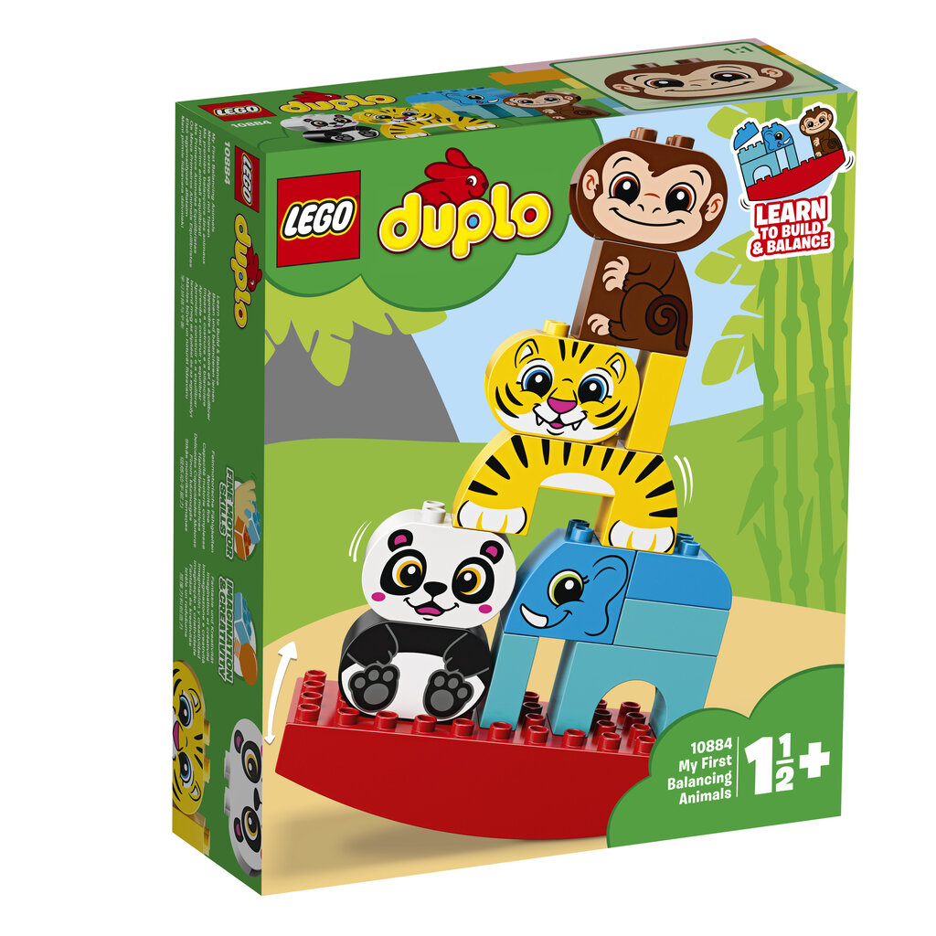 10884 LEGO® DUPLO Mani pirmie līdzsvara dzīvnieki cena un informācija | Konstruktori | 220.lv