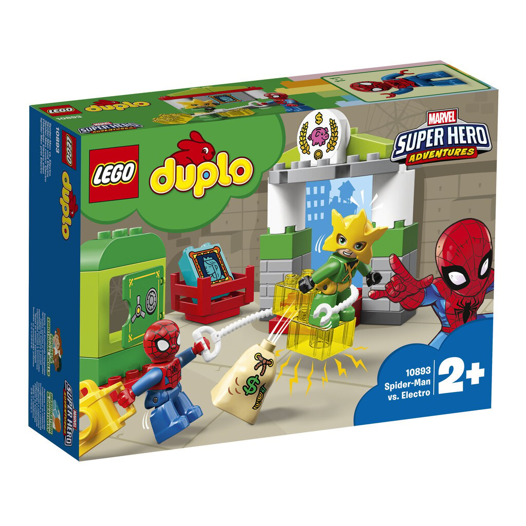 10893 LEGO® DUPLO Человек-Паук против Electro цена | 220.lv