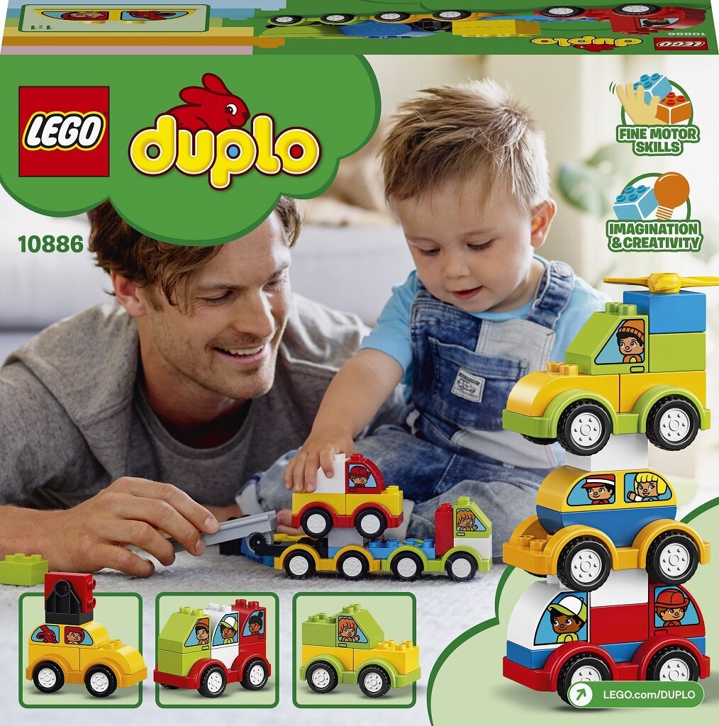 10886 LEGO® DUPLO Mans pirmais automobilis цена и информация | Konstruktori | 220.lv