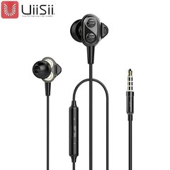 UiiSii Premium Hi-Res Original цена и информация | Наушники с микрофоном Asus H1 Wireless Чёрный | 220.lv