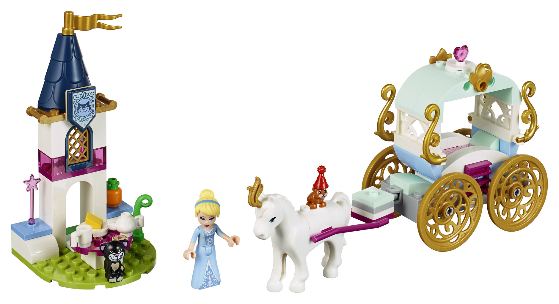 41159 LEGO® | Disney Princess Pelnrušķītes kariete цена и информация | Konstruktori | 220.lv