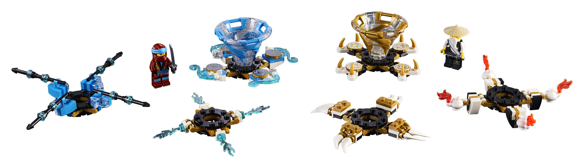 70663 LEGO® NINJAGO Spindžitsu Nya un Wu cena un informācija | Konstruktori | 220.lv