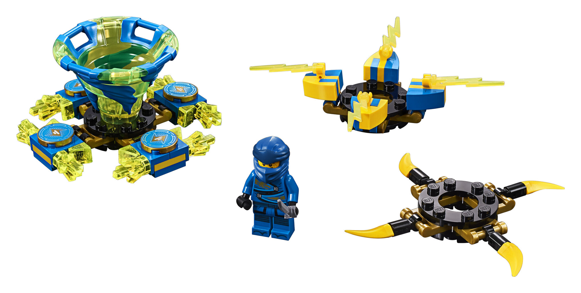 70660 LEGO® NINJAGO Spindžitsu Jay cena un informācija | Konstruktori | 220.lv