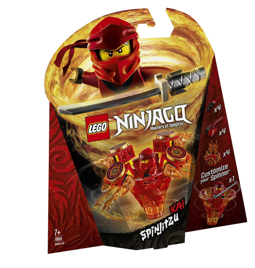 70659 LEGO® NINJAGO Spindžitsu Kai cena un informācija | Konstruktori | 220.lv