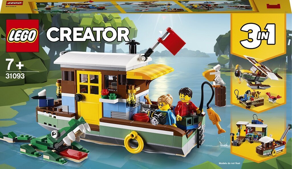 31093 LEGO® Creator Peldošā māja cena un informācija | Konstruktori | 220.lv