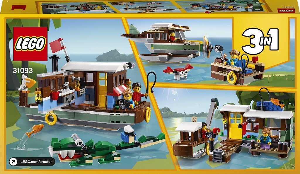 31093 LEGO® Creator Peldošā māja cena un informācija | Konstruktori | 220.lv