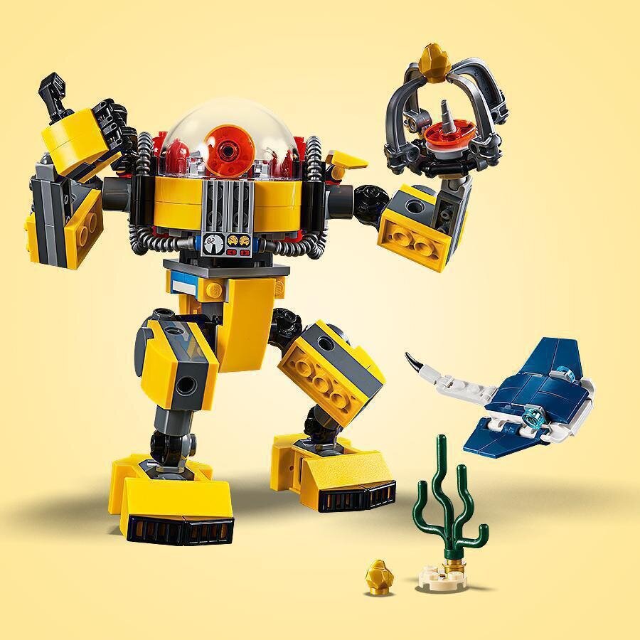 31090 LEGO® Creator Zemūdens robots cena un informācija | Konstruktori | 220.lv