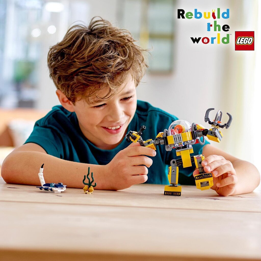 31090 LEGO® Creator Zemūdens robots цена и информация | Konstruktori | 220.lv