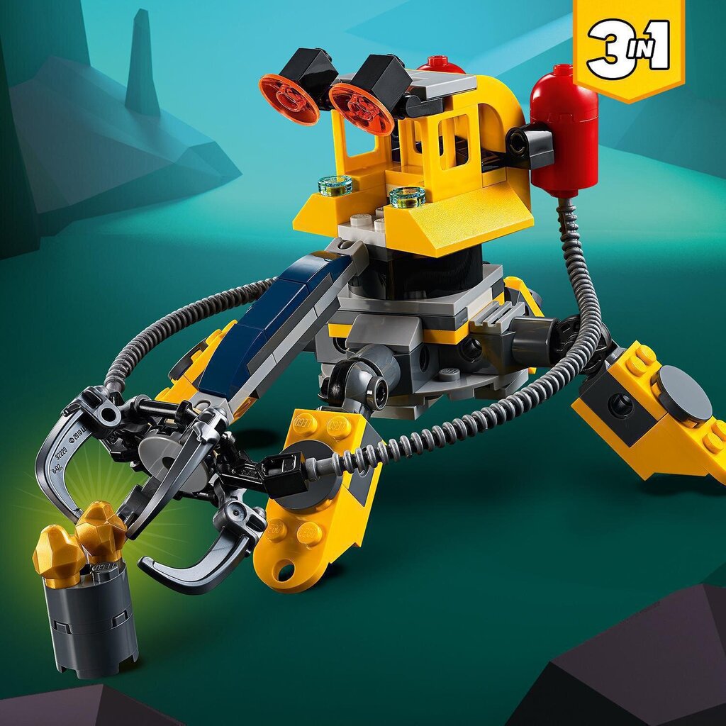 31090 LEGO® Creator Zemūdens robots цена и информация | Konstruktori | 220.lv