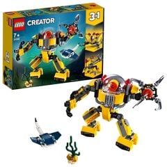 31090 LEGO® Creator Zemūdens robots цена и информация | Конструкторы и кубики | 220.lv