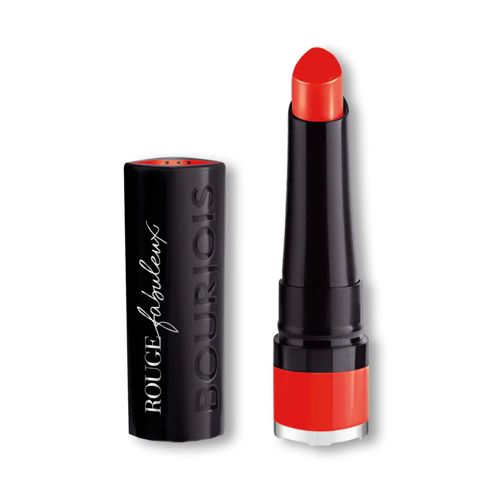 Lūpu krāsa Bourjois Rouge Fabuleux, 10 Scarlet it Be, 2.4g cena un informācija | Lūpu krāsas, balzāmi, spīdumi, vazelīns | 220.lv