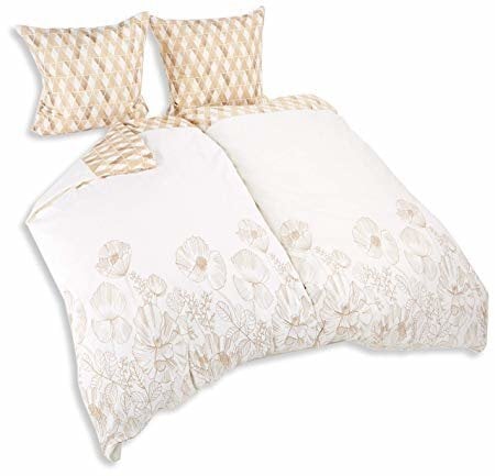 AmeliaHome gultas veļas komplekts SNUGGY Goldenpoppy, 4 daļas cena un informācija | Gultas veļas komplekti | 220.lv