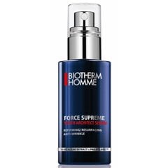 Pretgrumbu sejas serums vīriešiem Biotherm Force Supreme Youth Architect 50 ml цена и информация | Сыворотки для лица, масла | 220.lv