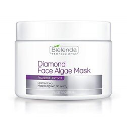 Sejas maska nobriedušai ādai Bielenda Professional Powdered Diamond 190 g cena un informācija | Sejas maskas, acu maskas | 220.lv