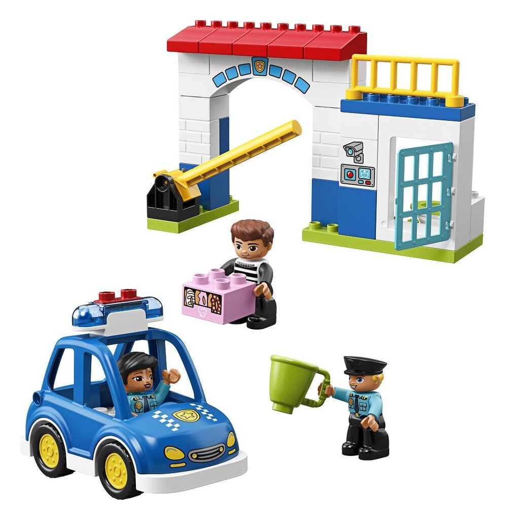 10902 LEGO® DUPLO Policijas iecirknis cena un informācija | Konstruktori | 220.lv