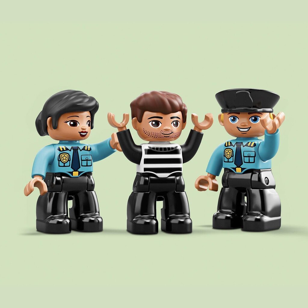 10902 LEGO® DUPLO Policijas iecirknis cena un informācija | Konstruktori | 220.lv