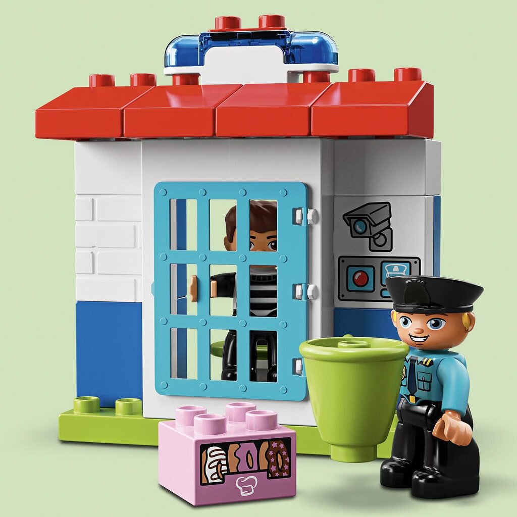 10902 LEGO® DUPLO Policijas iecirknis cena un informācija | Konstruktori | 220.lv