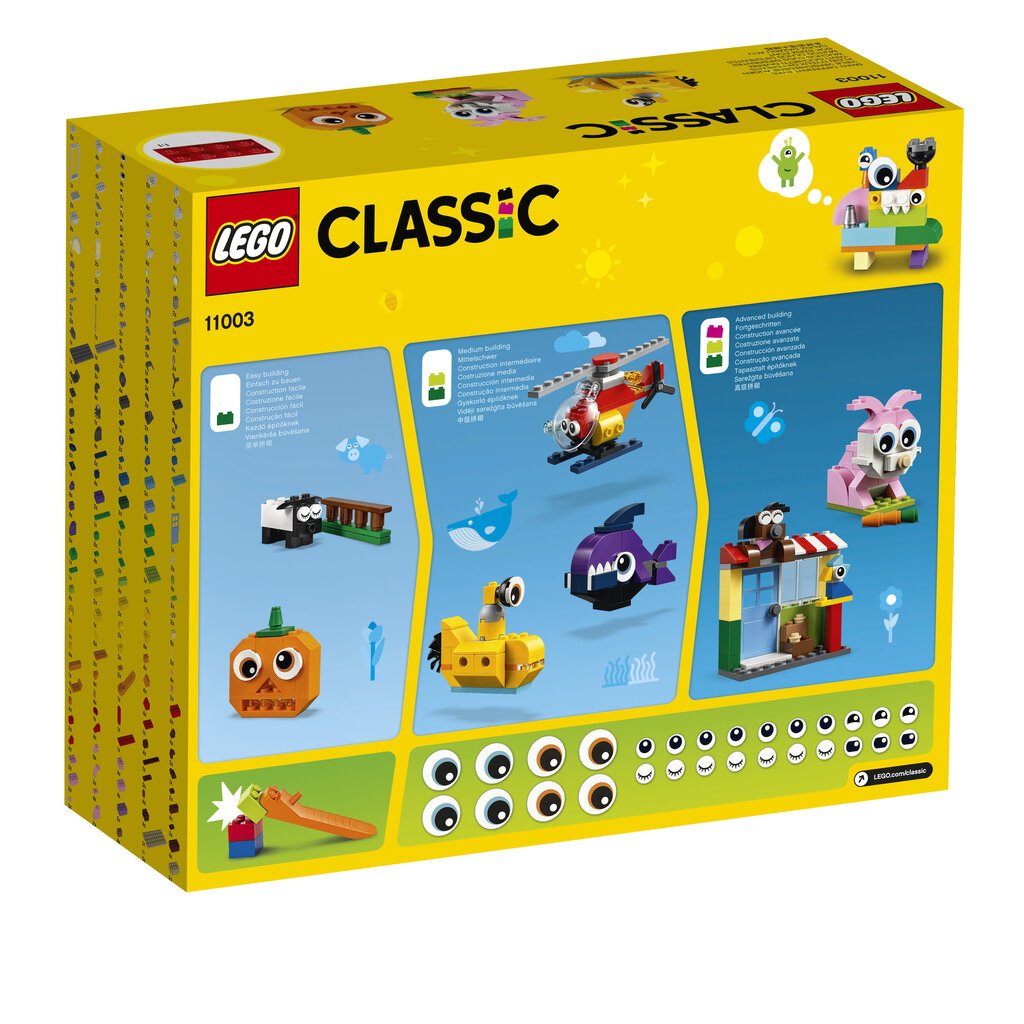11003 LEGO® Classic Klucīši un acis cena un informācija | Konstruktori | 220.lv