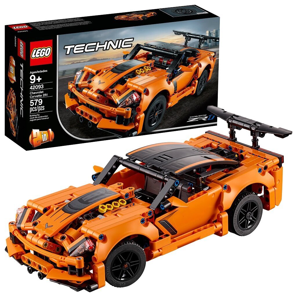 42093 LEGO® Technic Chevrolet Corvette ZR1 цена и информация | Konstruktori | 220.lv