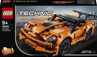 42093 LEGO® Technic Chevrolet Corvette ZR1 цена и информация | Kонструкторы | 220.lv