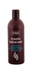 Šampūns sausiem un bojātiem matiem ar kakao sviestu Ziaja 400 ml cena un informācija | Šampūni | 220.lv