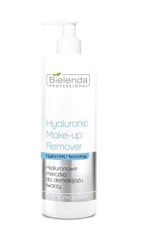 Attīrošs pieniņš ar hioluronskābi Bielenda Professional Face Program Hyaluronic Make-up 500 ml цена и информация | Sejas ādas kopšana | 220.lv