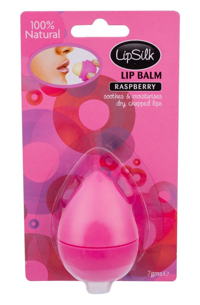 Lūpu balzāms LipSilk Raspberry 7 g цена и информация | Lūpu krāsas, balzāmi, spīdumi, vazelīns | 220.lv