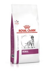 Royal Canin suņiem ar nieru darbības traucējumiem Dog renal, 14 kg цена и информация | Сухой корм для собак | 220.lv