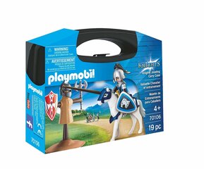 70106 PLAYMOBIL® Carrying Case, Рыцарь в бою цена и информация | Конструкторы и кубики | 220.lv