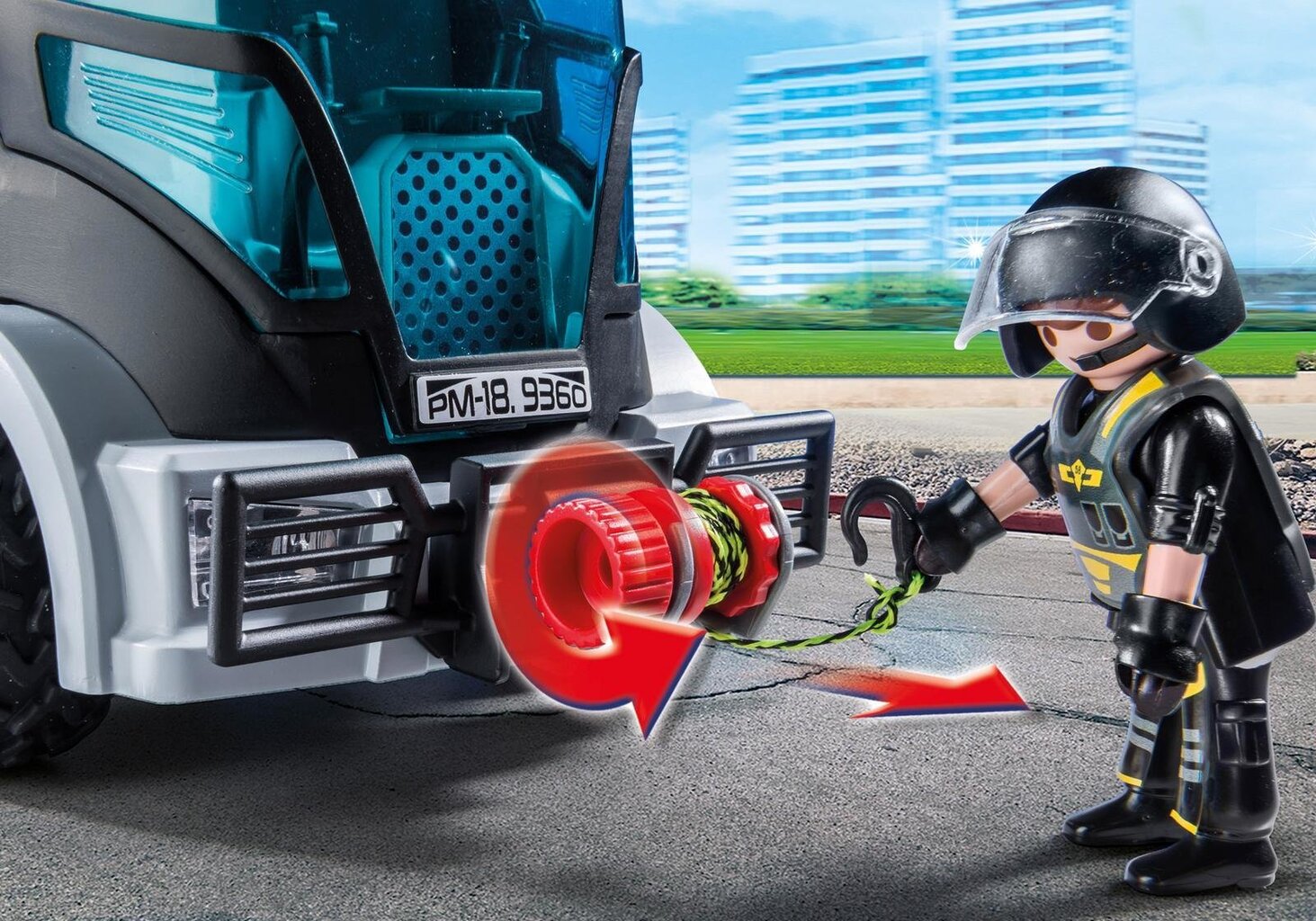 9360 PLAYMOBIL® City Action, Glābšanas laiva ar skaņām un gaismām cena un informācija | Konstruktori | 220.lv