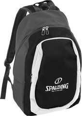 Рюкзак Spalding, 20 л, черный/белый цена и информация | Рюкзаки и сумки | 220.lv