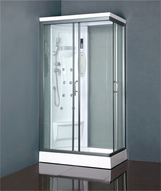 Masāžas dušas kabīne Vento Biello, kreisais stūris цена и информация | Hidromasāžas dušas kabīnes | 220.lv