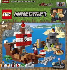 21152 LEGO® Minecraft Pirātu kuģa piedzīvojums цена и информация | Конструкторы и кубики | 220.lv